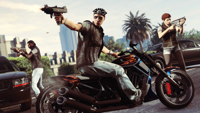 Artwork von GTA 5 auf Next Gen (Bild: Rockstar Games)